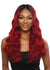 RCHE205 Lina Red Carpet HD Edge Slay Lace Front Wig - SR1B/Redwine